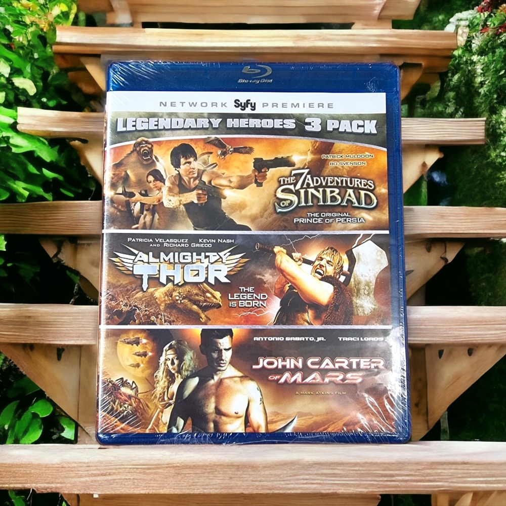 Legendary Heroes 3 Pack Blu-ray Disc
